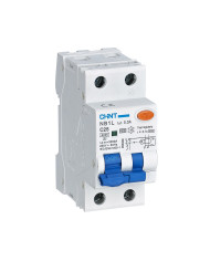 INTERRUTTORE MAGNETOTERMICO DIFFERENZIALE 1P+N 10A 300MA 6KA CURVA C TIPO AC