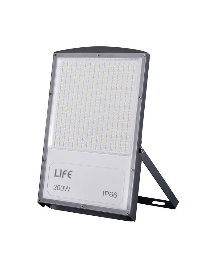 FARO LED GRIGIO 200W 6500K LUCE FREDDA IP65 F71