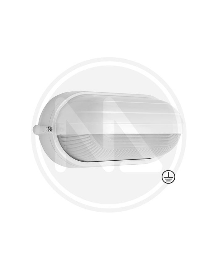 APPLIQUE DA PARETE OVALE MINI BIANCO PAPILLON