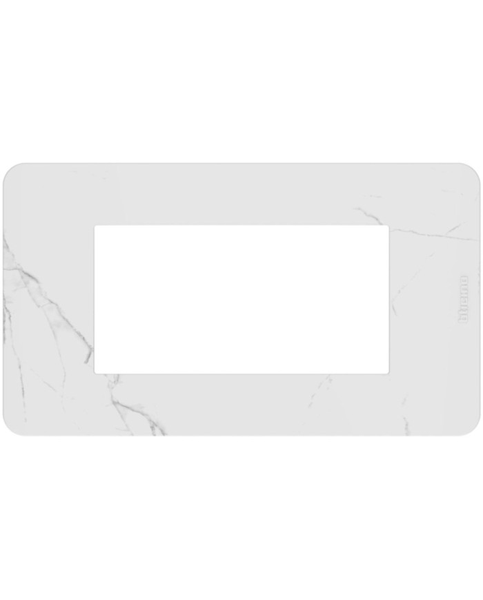 PLACCA MATIX GO 4 MODULI CARRARA
