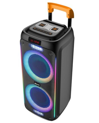 CASSA TROLLEY AMPLIFICATA BLUETHOOT CON BATTERIA