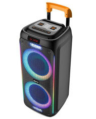 CASSA TROLLEY AMPLIFICATA BLUETHOOT CON BATTERIA