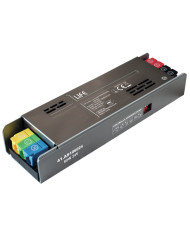 ALIMENTATORE METALLICO SLIM 24V 60W CON SOFT START E SELETTORE LUMINOSITÀ