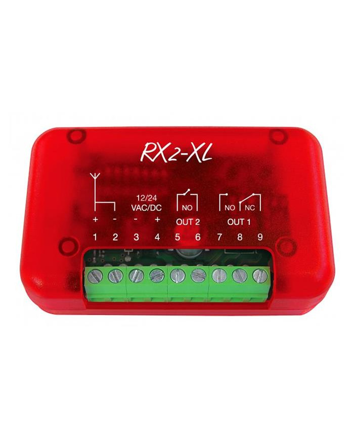 RICEVITORE AUTOAPPRENDIMENTO 433,92MHZ 2CH NOLOGO
