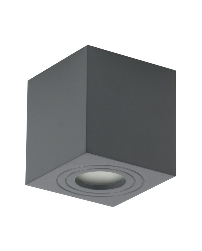 APPLIQUE IN ALLUMINIO IP65 PER 1 LAMPADA GU10 LED