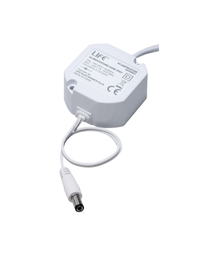 ALIMENTATORE SWITCHING 12V 12W 100-240VAC IP67
