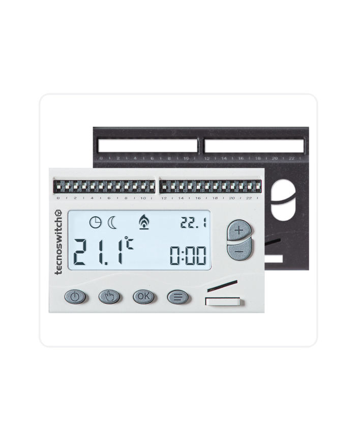 CRONOTERMOSTATO DA INCASSO GIORNALIERO BOTTICELLI