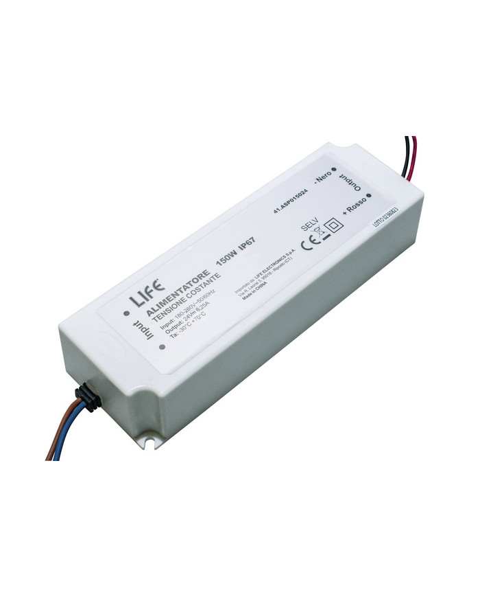 ALIMENTATORE SWITCHING 24V 6,25A 150W IP67