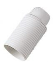 PORTALAMPADA PER LAMPADA E14 BIANCO FILETTATO IN BACHELITE