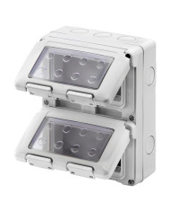 CONTENITORE PER APPARECCHI SYSTEM STAGNO 8 POSTI
