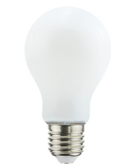 LAMPADA A LED MILKY CON CREPUSCOLARE E27 8W 6500K LUCE FREDDA