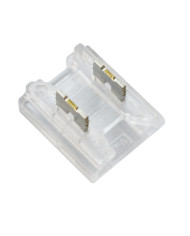 GIUNTO SLIM AD INNESTO RAPIDO PER STRISCE LED COB E SMD PCB DA 8MM