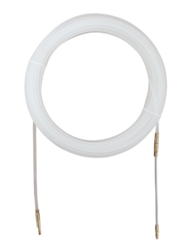 SONDA TIRACAVO NYLON  D.4MM 10MT BIANCO
