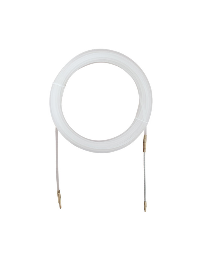 SONDA TIRACAVO NYLON  D.4MM 10MT BIANCO