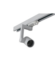 SPOT A LED PER BINARIO ELETTRIFICATO BIANCO 1E27