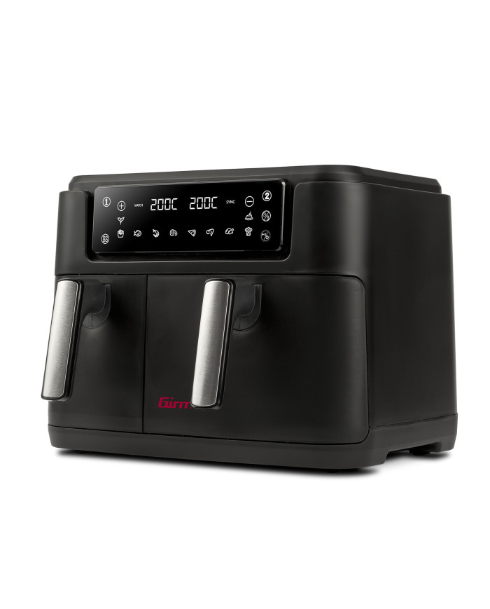 FRIGGITRICE AD ARIA A DUE ZONE 850W+1550W GIRMI