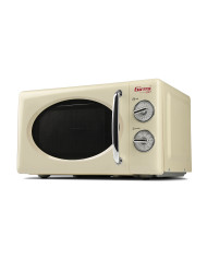 FORNO MICROONDE 20 LT. RETRÒ CON COTTURA COMBINATA GIRMI COL. CREMA