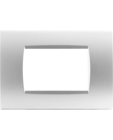 PLACCA 3P GRIGIA COMPATIBILE LIVING INTERNATIONAL