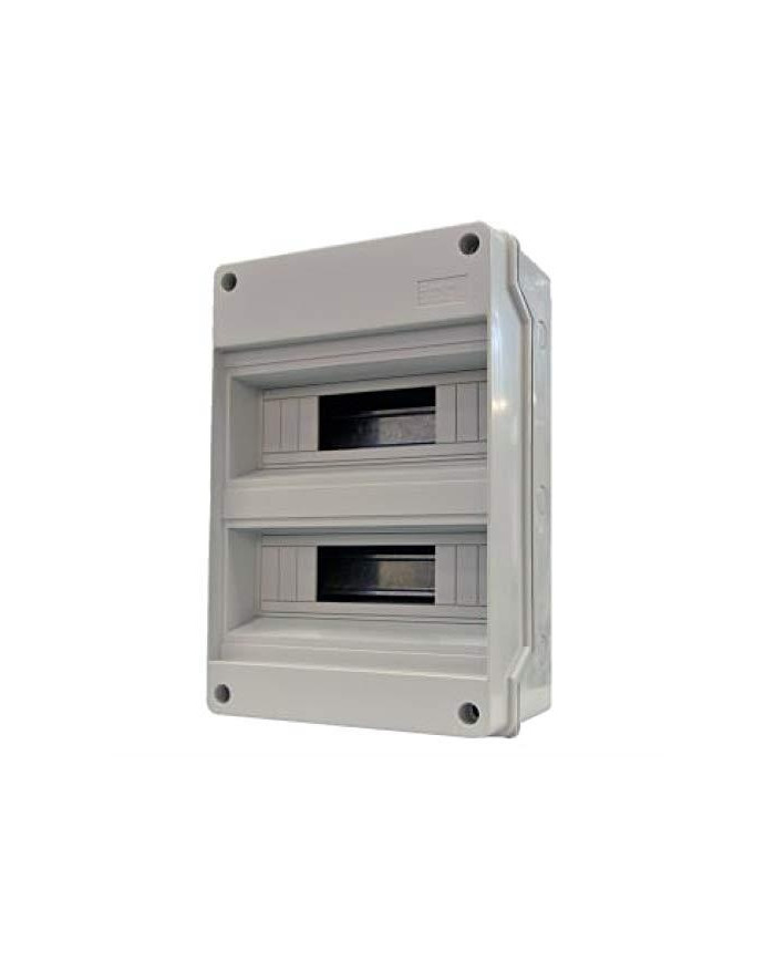 CENTRALINO DA PARETE 24 MODULI IP65 GRIGIO