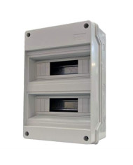 CENTRALINO DA PARETE 24 MODULI IP40 GRIGIO