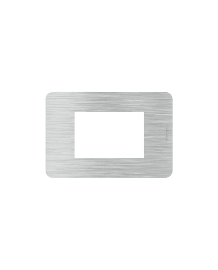 PLACCA MATIX GO 2 MODULI ALLUMINIO