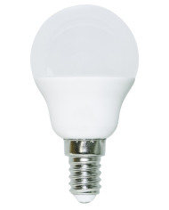LAMPADA A LED MINISFERA E14 6,5W 3000K LUCE CALDA