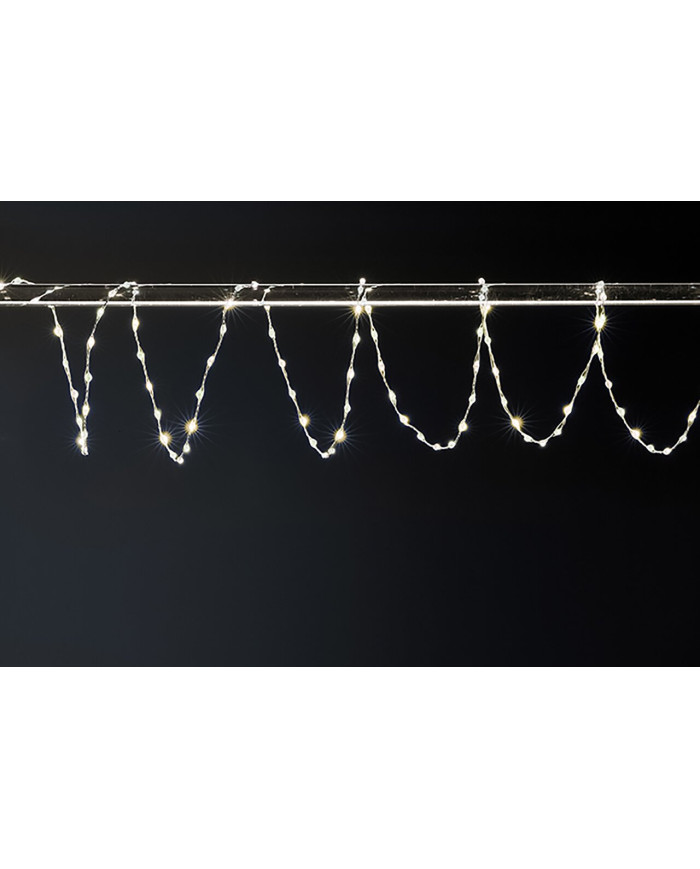 SERIE LUMINOSA 30 NANO LED LUCE CALDA 2,90MT