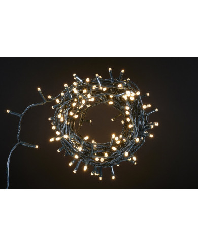 SERIE LUMINOSA 400 MICRO LED LUCE CALDA 8 METRI