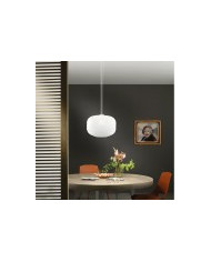 SOSPENSIONE ASHFORD BIANCA 1XE27