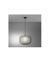 SOSPENSIONE ASHFORD AMBRA 1XE27