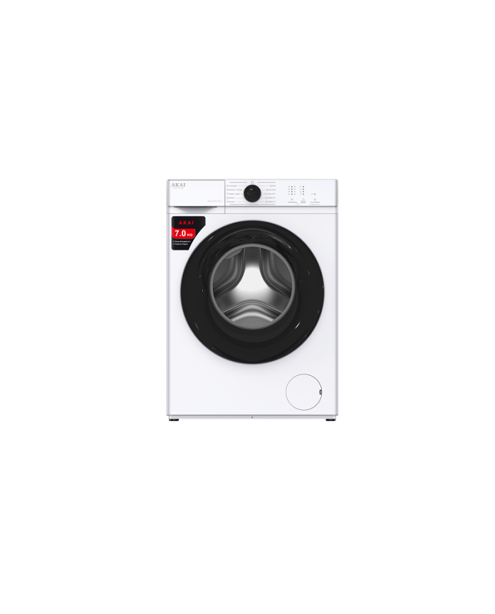 LAVATRICE 7KG 1200GIRI CLASSE A AKAY AQUA70012K-J