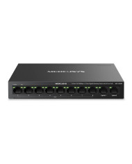SWITCH DI RETE 8 PORTE POE + 2 PORTE GIGABIT 10/100 MBPS MERCUSYS