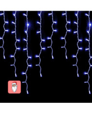 TENDA LED 228 LED 3X0,9MT LUCE FREDDA IP44 EFFETTO FLASH PROLUNGABILE