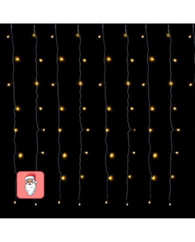 TENDA LED 480 LED 2X3MT LUCE CALDA IP44