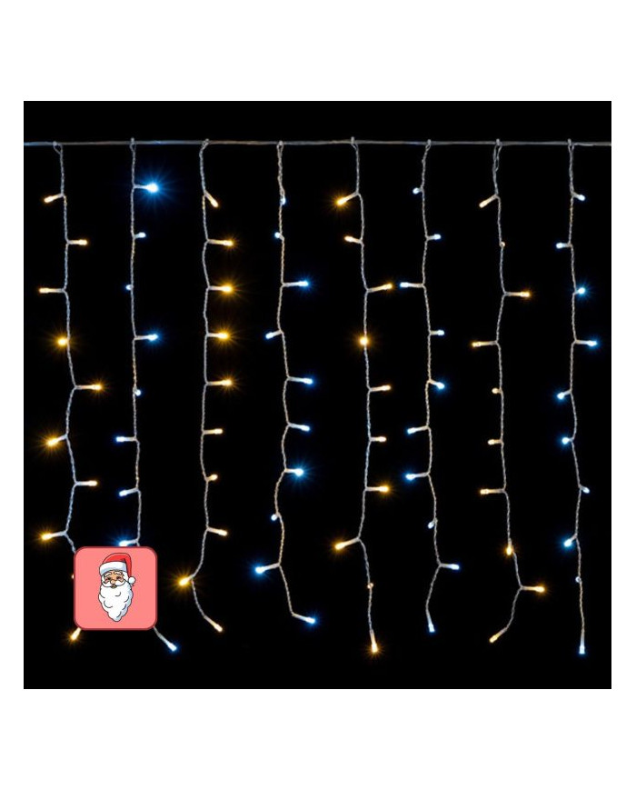 TENDA LED 480 LED 4X0,6 MT LUCE BIANCA/CALDA IP44