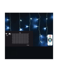 TENDA LED 192 LED 3X1 MT LUCE FREDDA IP44 PROLUNGABILE CON TELECOMANDO