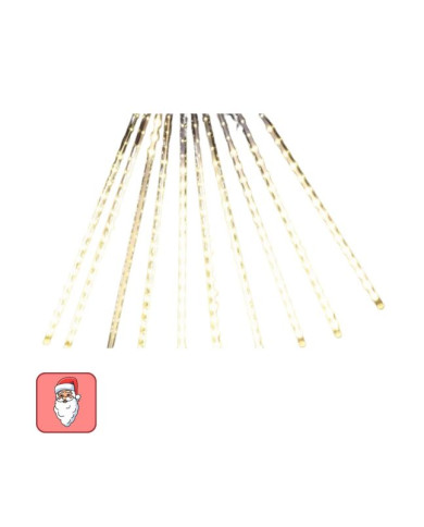 TENDA LED 384 LED 8 TUBI EFFETTO PIOGGIA IP44