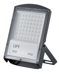 FARO LED GRIGIO 50W 4000K LUCE NATURALE IP66 F71