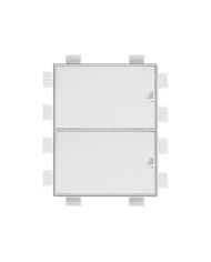 CENTRALINO DA INCASSO RASOMURO QZERO 24P BIANCO PER CARTONGESSO