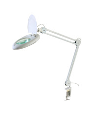 LAMPADA CON LENTE 5 DIOTTRIE E MORSETTO A VITE 80 LED 1500 LM