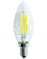 LAMPADA LED FILAMENTO CANDELA E14 5,5W 4000K LUCE NATURALE