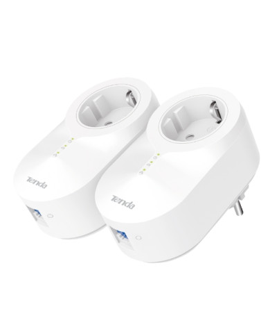 KIT 2 POWERLINE AV1000 GIGABIT C/SCHUKO PASSANTE