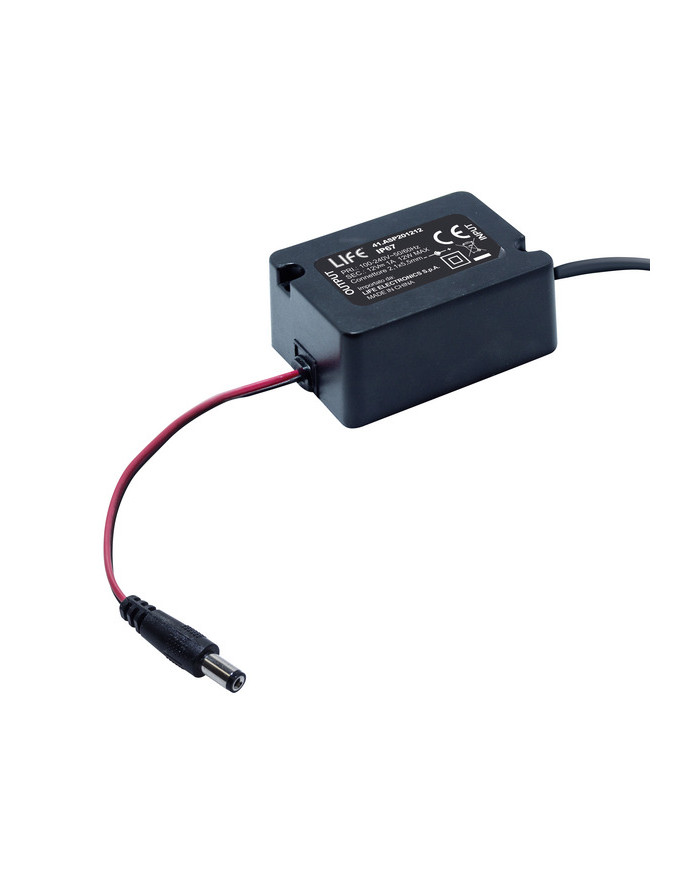 ALIMENTATORE SWITCHING 12V 12W 1A 100-240VAC IP67