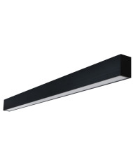 PLAFONIERA LED LINEAR BLOCK MONO FASCIO DI LUCE IP20 40W 90° TRICOLOR 3000K/4000K/6000K