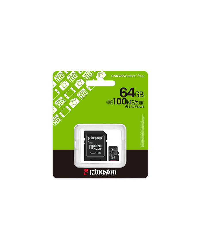 MICRO SD CARD 64GB C10 150MB/S KINGSTON S-CANVAS