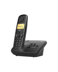 TELEFONO CORDLESS DECT GIGASET A270A NERO CON VIVAVOCE E SEGRETERIA