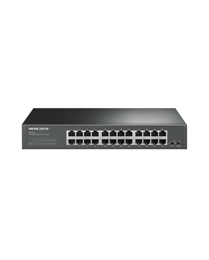 SWITCH DI RETE 24 PORTE AUTOREGOLANTI DESKTOP/RACK