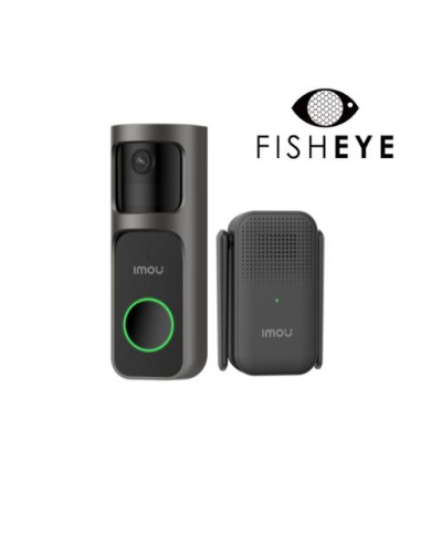 VIDEOCAMPANELLO SMART 2K 3MP WIFI IP65 A BATTERIA