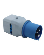 ADATTATORE INDUSTRIALE SPINA 3P-SHUKO+2PR.BIVAL.