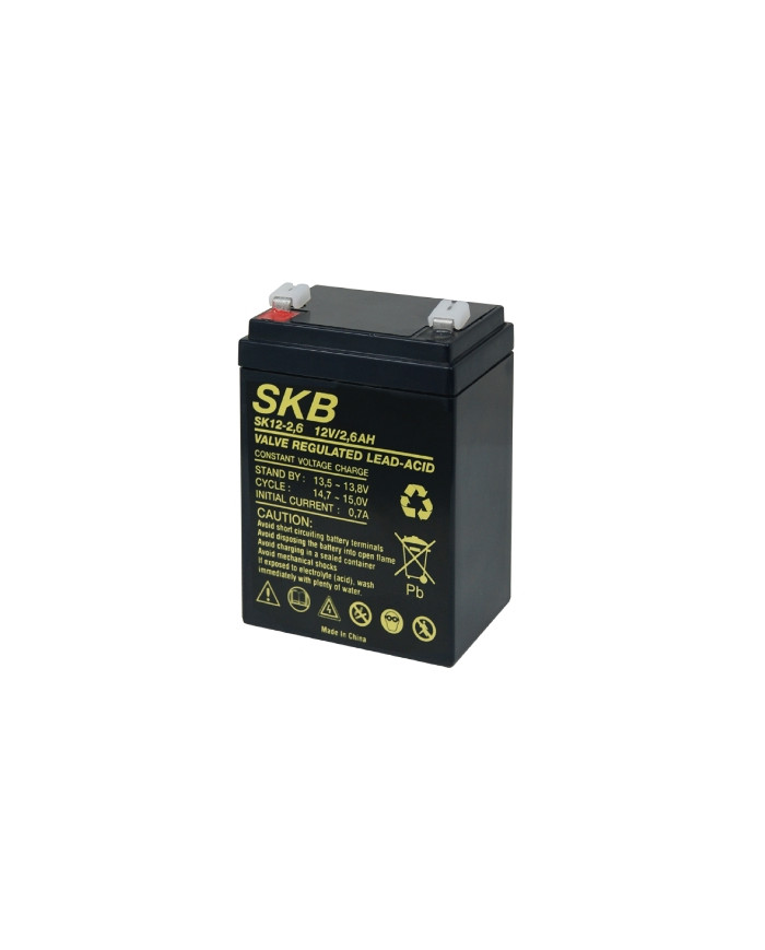 BATTERIA PIOMBO 12V 2,6AH SKB